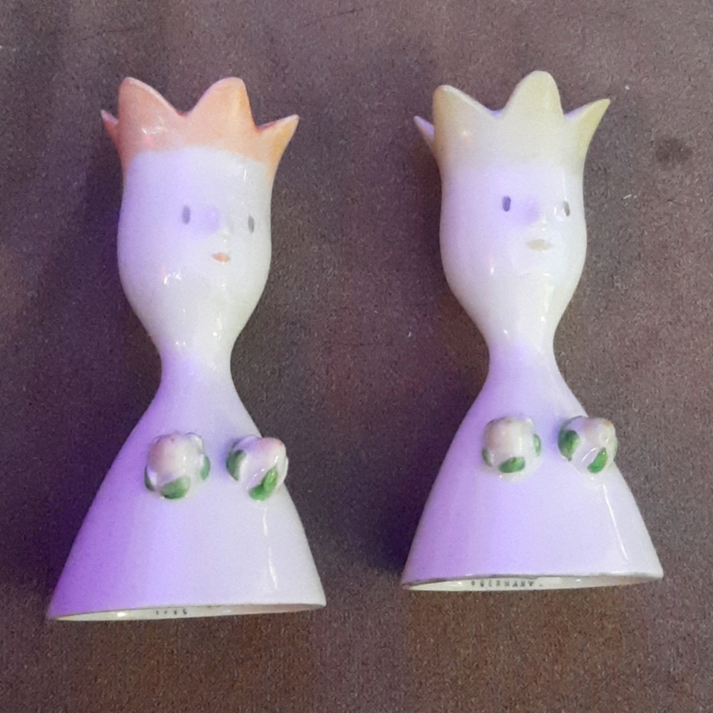 Rosenthal Germany 1950s pair of candlesticks